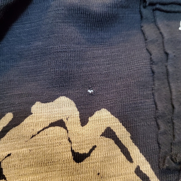 Guess Jeans Distressed Zip Up Medium - Picture 7 of 8